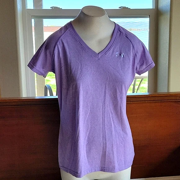 Under Armour Tops Under Armor Lilac Sport Shirt Poshmark
